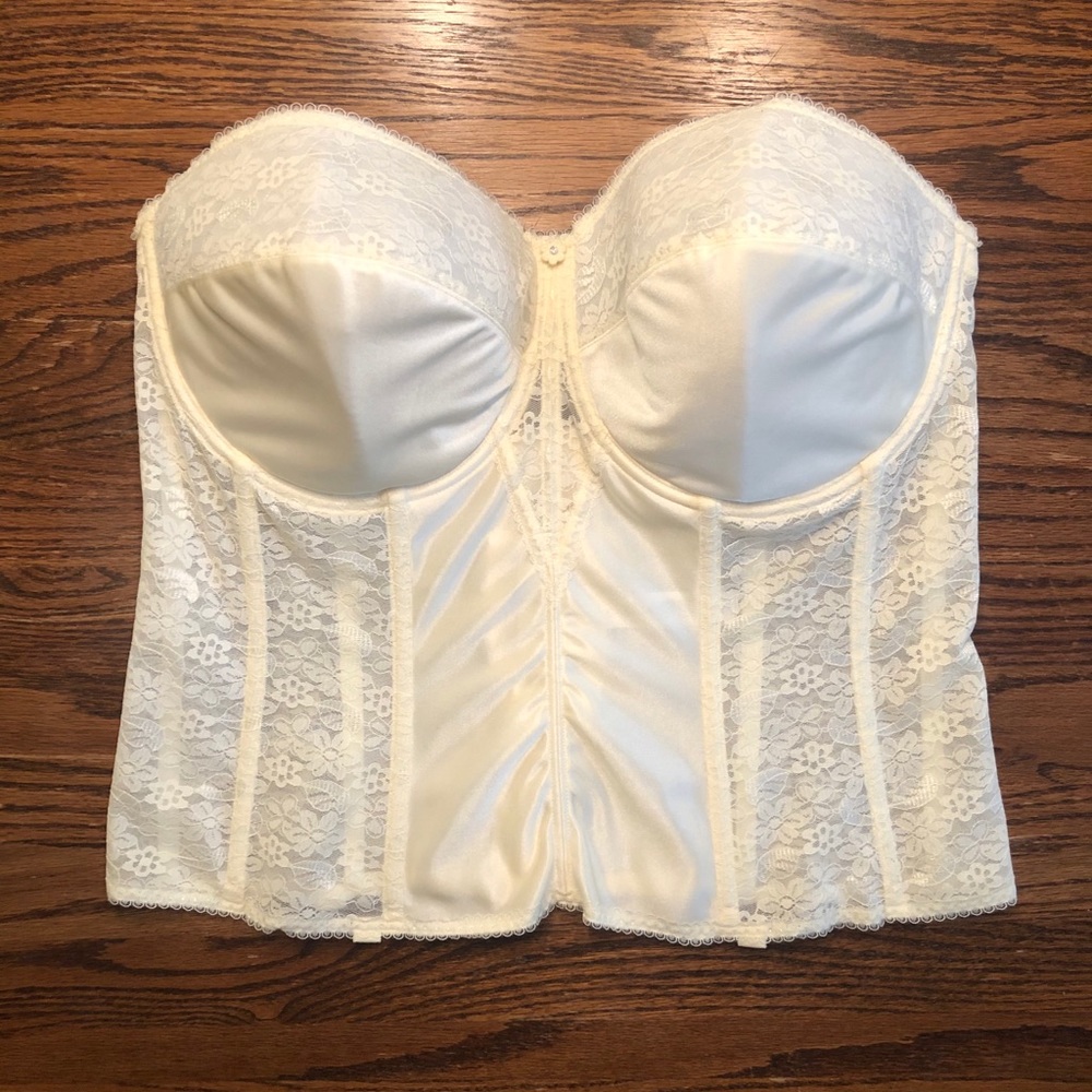 Dominique Colette Lace Bridal Corset Bra 42F